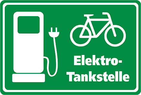 Tankstelle-Elektro-Fahrrad Kanu-Verleih Ostseeradlerpension Peitz